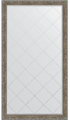 Зеркало Evoform Exclusive-G Floor 200х110 BY 6355 с гравировкой в багетной раме - Виньетка античная латунь 85