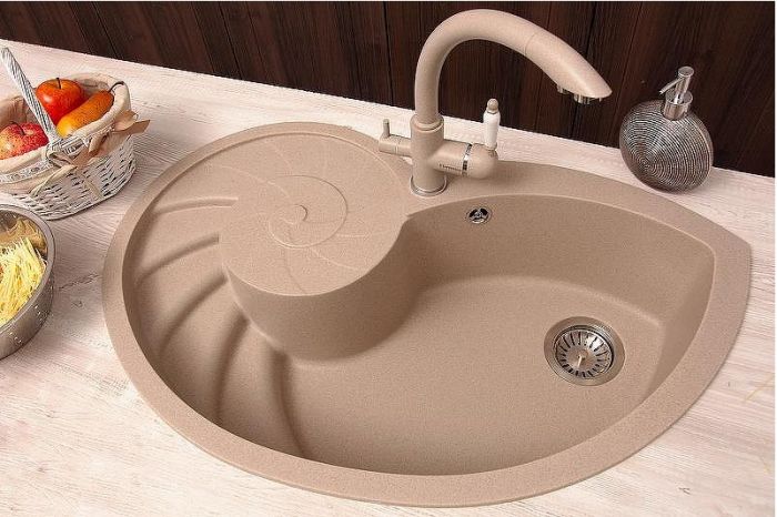 Кухонная мойка Florentina Наутилус-820 20.350.E0820.306 Капучино