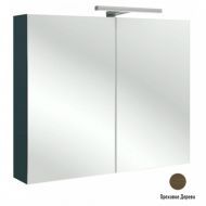 Зеркальный шкаф Jacob Delafon 80 см EB1364-E16, ореховое дерево