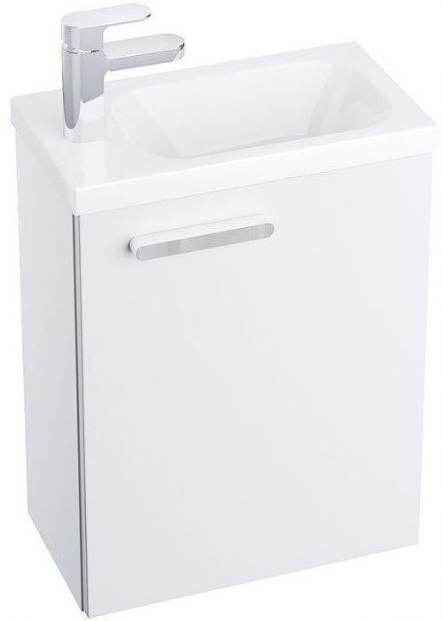 Тумба под раковину Ravak SD Chrome 40 X000000538 подвесная Белая глянцевая без дверцы