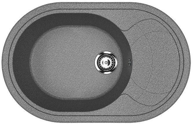 Кухонная мойка Ulgran Classic U-610-309 Темно-серая
