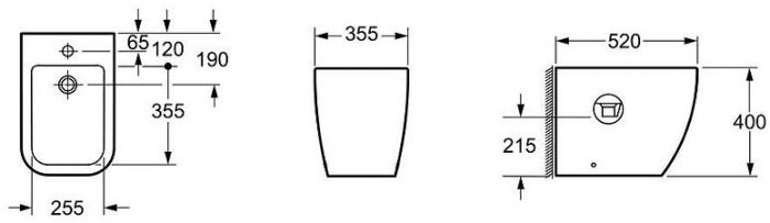 Биде Lavinia Boho One 33020060 цвет Белый