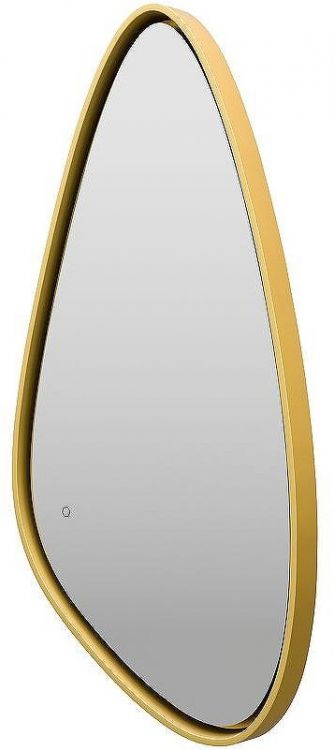 Зеркало Brevita Venus 60 VEN-Var-060-gold с подсветкой Золото матовое с сенсорным выключателем