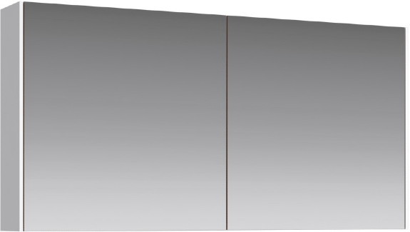 Зеркальный шкаф AQWELLA Mobi 120 см, MOB0412+MOB0717W
