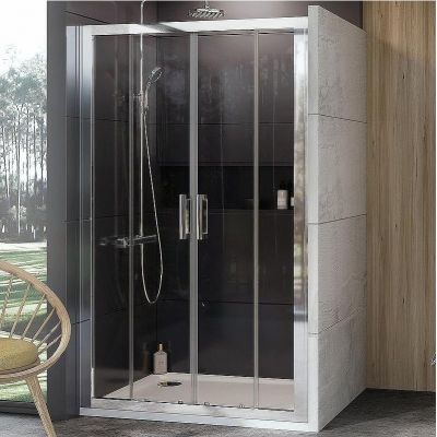 Душевая дверь Ravak 10° 10DP4 190 0ZKL0C00Z1 профиль Хром стекло Transparent