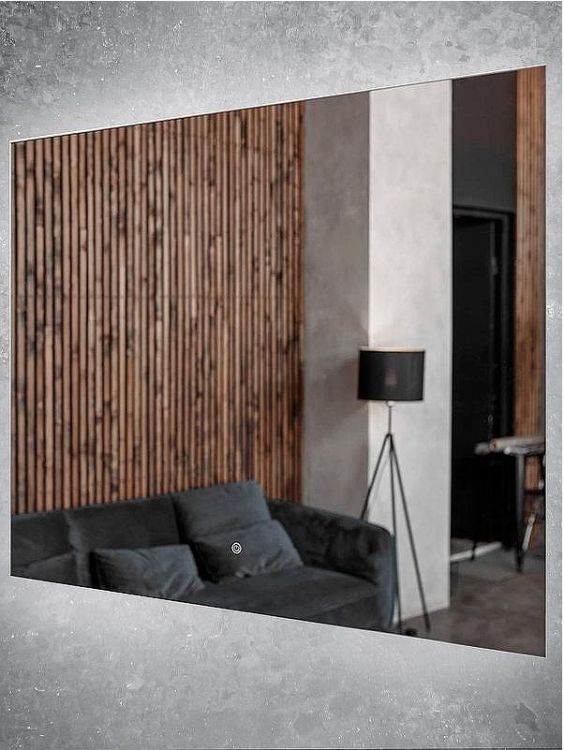 Зеркало Orange Quadrо 100 OQ-100ZE с подсветкой с сенсорным выключателем Зеркало Orange Quadrо 100 OQ-100ZE с подсветкой с сенсорным выключателем