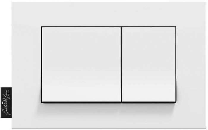 Клавиша смыва Jacob Delafon E20858-00 Белый глянец