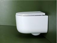 Подвесной унитаз CERAMICANOVA Ulma Торнадо безободковый CN4006T