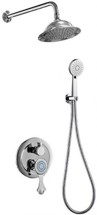 Душевая система Bronze de Luxe Yasmina NT800/B02-2 Хром