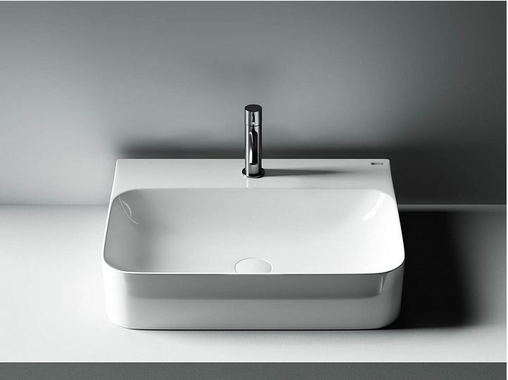 Умывальник CERAMICANOVA AURA с одним отверстием для смесителя CN2001 Умывальник CERAMICANOVA AURA с одним отверстием для смесителя CN2001