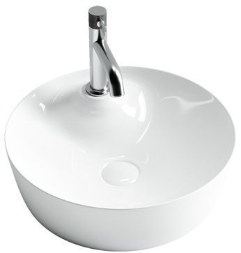 Умывальник CERAMICANOVA Element чаша накладная круглая 435 мм CN6014 Умывальник CERAMICANOVA Element чаша накладная круглая 435 мм CN6014