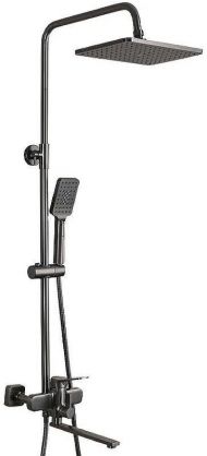 Душевая система Frap H62-9 F2462-9 Оружейная сталь Душевая система Frap H62-9 F2462-9 Оружейная сталь