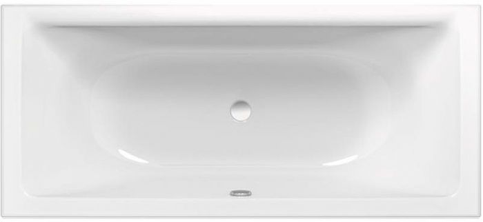 Стальная ванна Bette Free 200x100 6832-000 PLUS с шумоизоляцией и антигрязевым покрытием