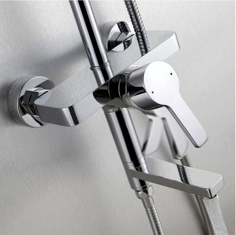 Душевая система Orans OLS-7536 7536000 Серебристый хром Душевая система Orans OLS-7536 7536000 Серебристый хром