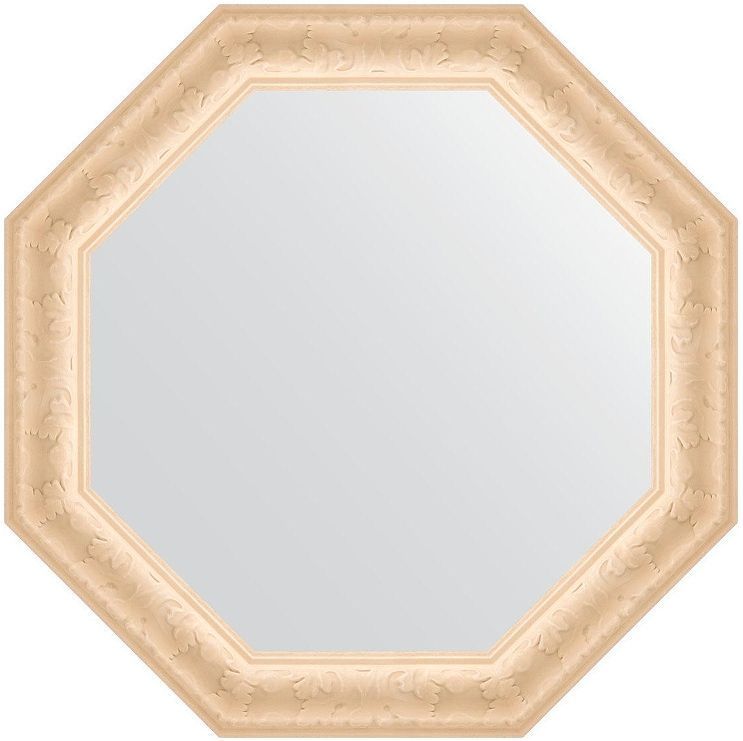 Зеркало Evoform Octagon 70х70 BY 7333 в багетной раме - Старый гипс 82