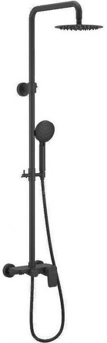 Душевая система Excellent Rain Altar AREX.SY.781BL Черный матовый