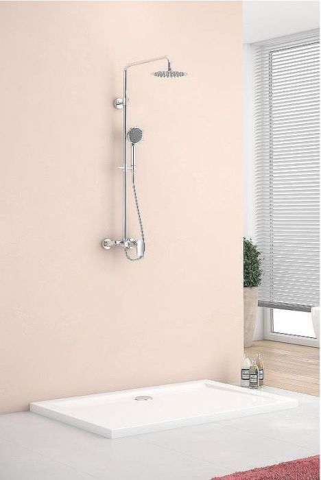Душевая система Excellent Rain Altar AREX.SY.781BL Черный матовый