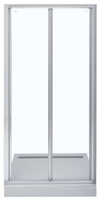 Душевая дверь Aquanet Alfa NAA6422 100 210022 профиль Хром стекло прозрачное