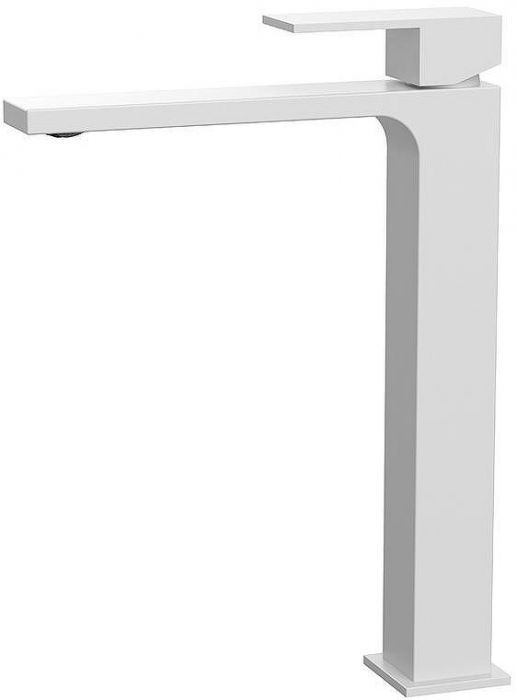 Смеситель для раковины Kaiser Cube 01311-4 цвет Белый матовый