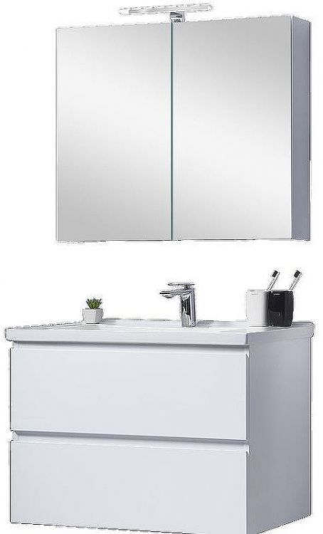 Зеркальный шкаф Orans BC-4023W 60 4023600W с подсветкой Белый глянец