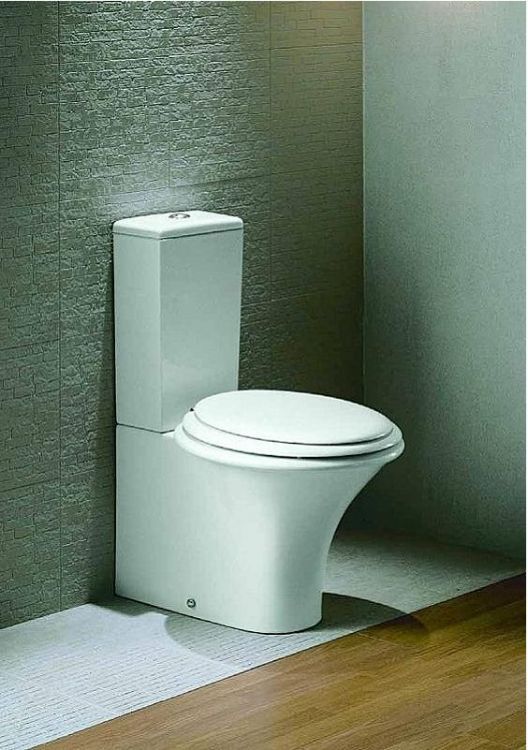 Унитаз компакт Hatria Sculture YXZ4 без бачка и сиденья