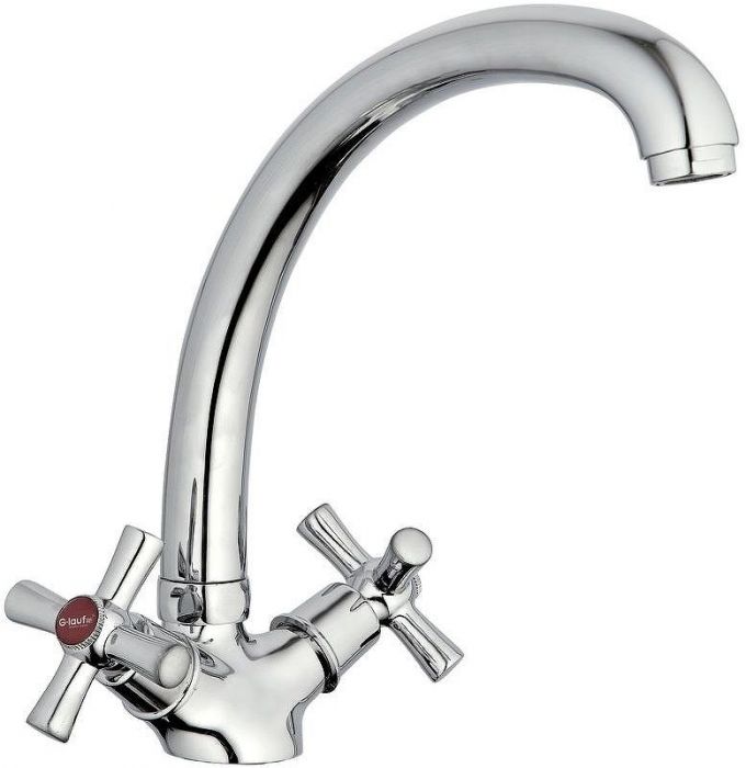 Смеситель для кухни G-Lauf QMT4-B722 Хром