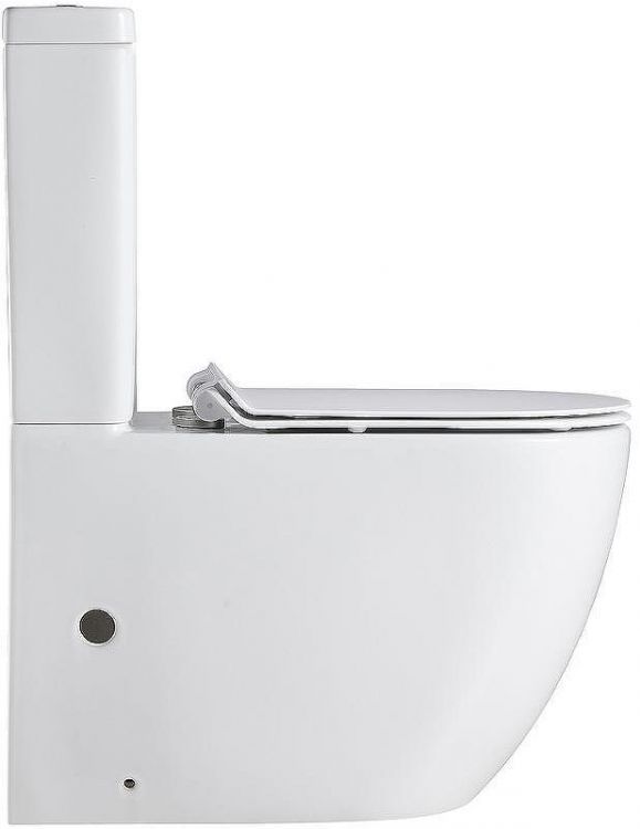 Унитаз компакт Logan L1C 261949 без бачка с сиденьем Микролифт