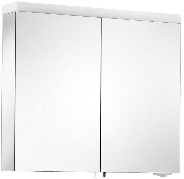 Зеркальный шкаф Keuco Royal Reflex.2 80 24203 171301 с подсветкой Серебряный