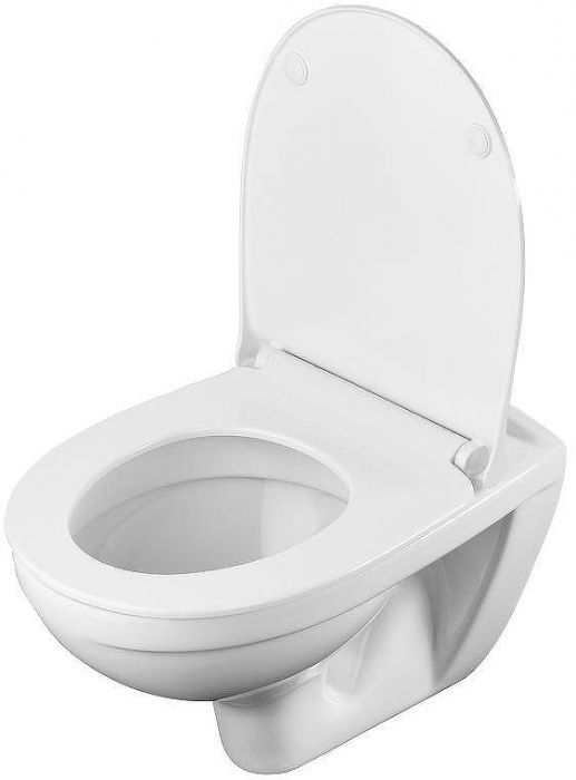 Комплект унитаза с инсталляцией Santek Бореаль Пэк 1WH302464 с сиденьем Микролифт и Белой клавишей смыва