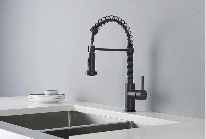 Смеситель для кухни Aquatek Европа AQ1387MB Черный матовый