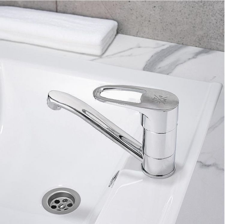 Смеситель для кухни Ростовская Мануфактура Сантехники SL52-004FB-15 Хром Смеситель для кухни Ростовская Мануфактура Сантехники SL52-004FB-15 Хром