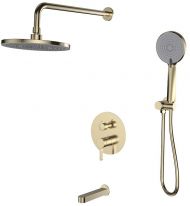 Душевая система ESKO Sochi 7in1SCGold цвет Золото Душевая система ESKO Sochi 7in1SCGold цвет Золото