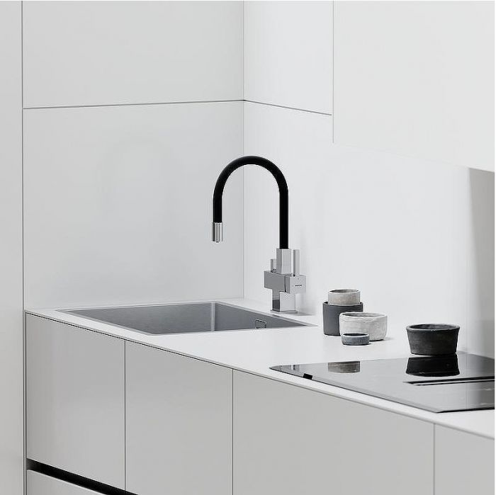 Смеситель для кухни Sancos Arno SC4005CH Хром Черный