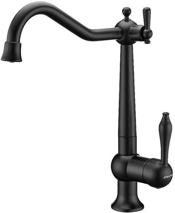 Смеситель для кухни Paulmark Retro Re213226-401 Антрацит