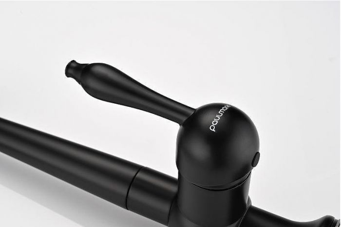 Смеситель для кухни Paulmark Retro Re213226-401 Антрацит