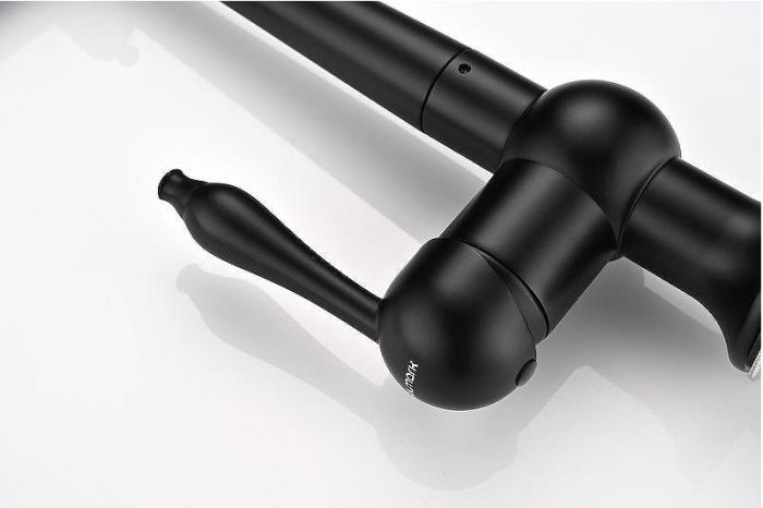 Смеситель для кухни Paulmark Retro Re213226-401 Антрацит