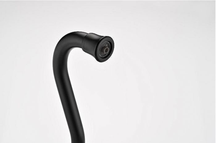 Смеситель для кухни Paulmark Retro Re213226-401 Антрацит