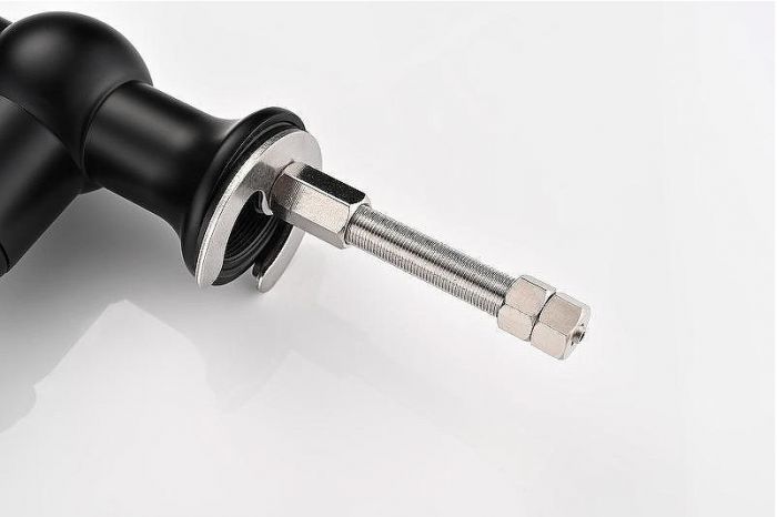 Смеситель для кухни Paulmark Retro Re213226-401 Антрацит