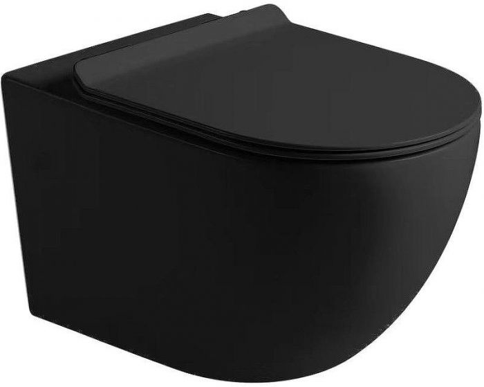 Унитаз SantiLine SL-5002MB подвесной с сиденьем Микролифт