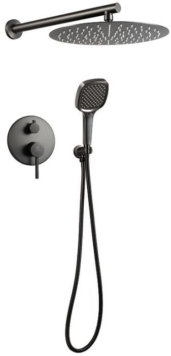 Душевая система FILARETE Roun FL1028BG цвет Графит