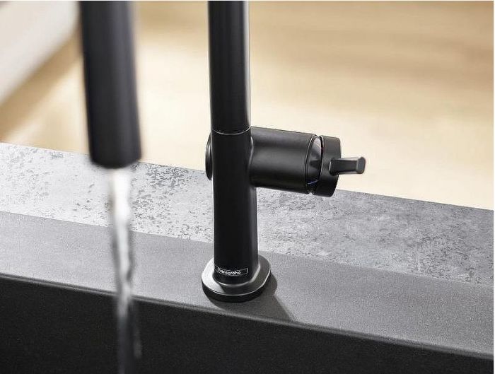Смеситель для кухни Hansgrohe Talis M54 210 72800670 Черный матовый