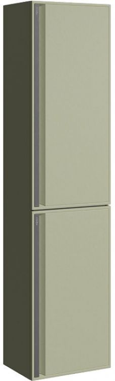 Шкаф пенал Aqwella Pure 35 PUR0535SH подвесной Шалфей зеленый