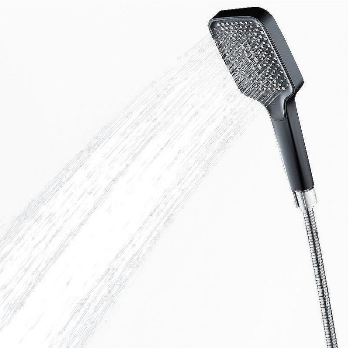 Душевой гарнитур Orange O-Shower OS814b Черный матовый