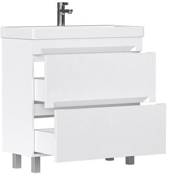 Тумба под раковину Equil Corner 80 tnCRNR80.2Y-06 цвет Белый