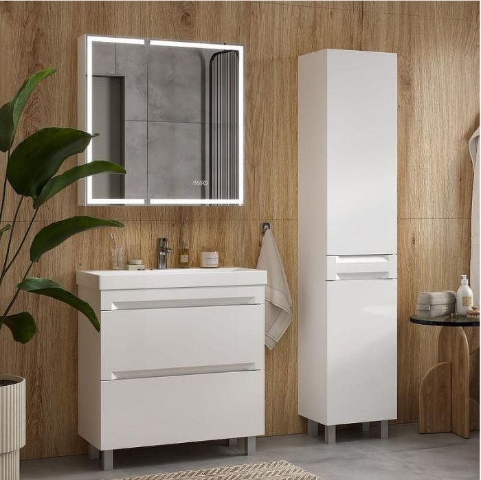 Тумба под раковину Equil Corner 80 tnCRNR80.2Y-06 цвет Белый