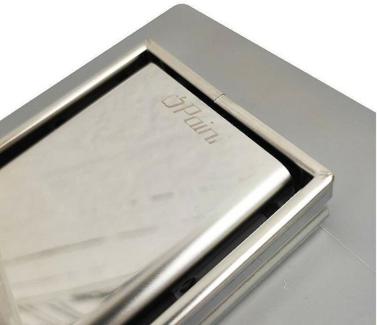 Душевой лоток Paini Klasik 850 CH850KN с решеткой Хром / под плитку