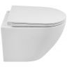 Унитаз BelBagno Sfera-R BB046CHR/BB902SC подвесной с сиденьем Микролифт Унитаз BelBagno Sfera-R BB046CHR/BB902SC подвесной с сиденьем Микролифт
