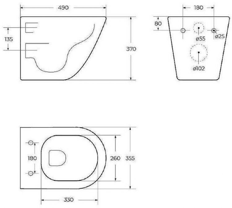 Унитаз BelBagno Sfera-R BB046CHR/BB902SC подвесной с сиденьем Микролифт Унитаз BelBagno Sfera-R BB046CHR/BB902SC подвесной с сиденьем Микролифт