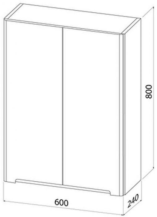 Подвесной шкаф Iddis Edifice 60 EDI60W0i97 Белый