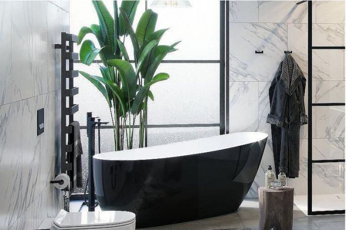 Смеситель для ванны Excellent Keria AREX.2055BL Черный